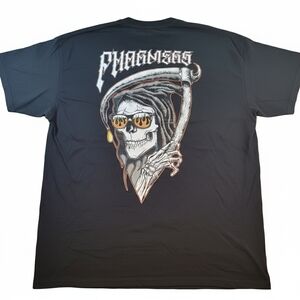 Pharmers Quality "Dabs Til Death" Reaper Graphic Tee XL Skull Streetwear 710